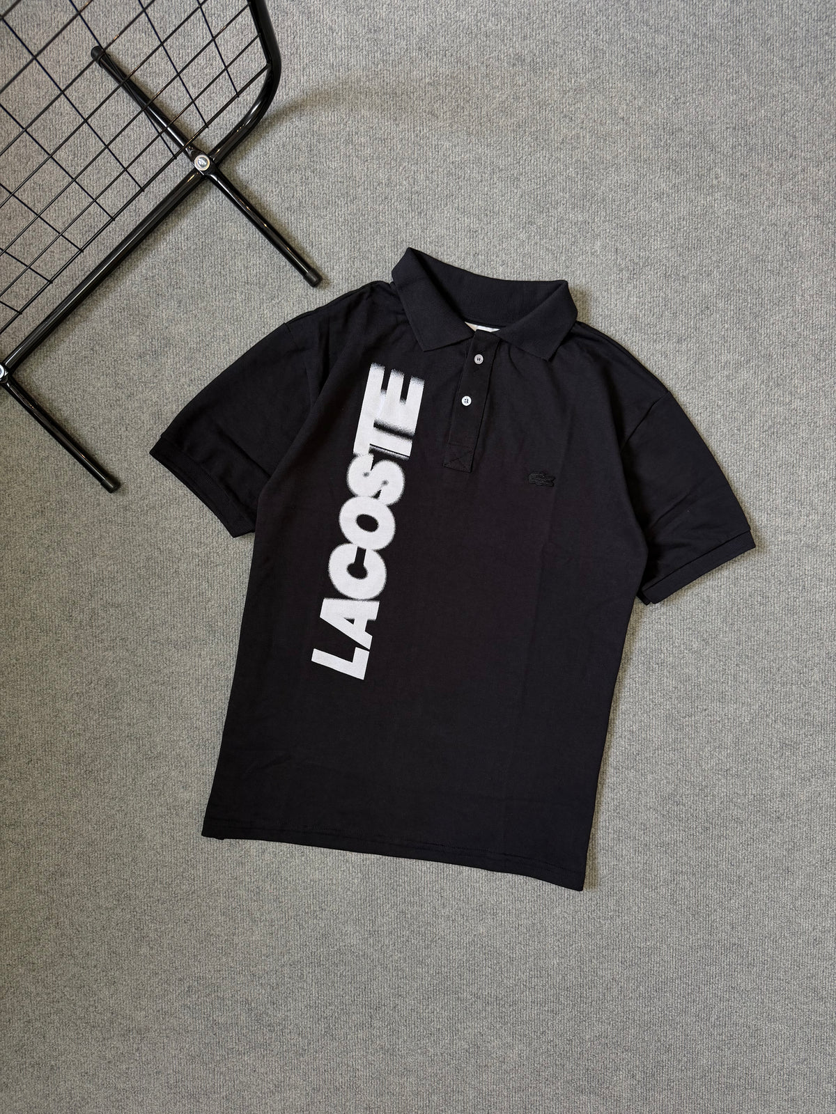 GOLA POLO LACOSTE LETREIRO
